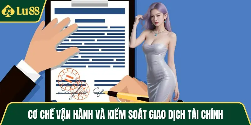 Cơ chế vận hành và kiểm soát giao dịch tài chính